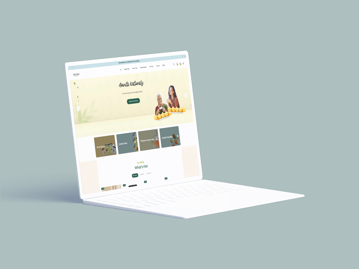 Amrita Naturals Website